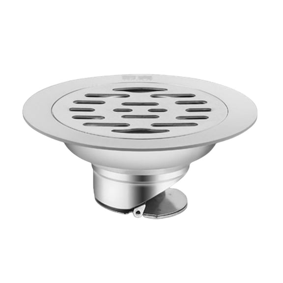 Stainless Steels Floor Drain Antiodor Drainer Shower Strainer Cover AntiBlocking Round Floor Strainer Hair Catcher