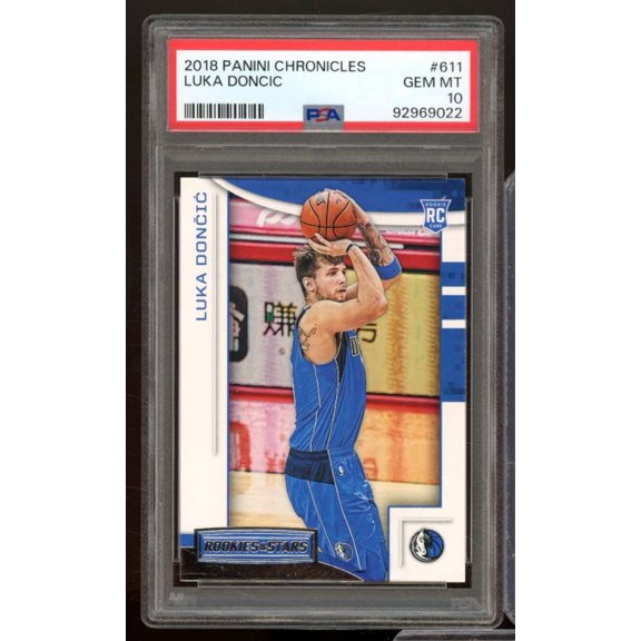 Luka Doncic Rookie Card 2018-19 Panini Chronicles #611 PSA 10