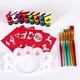 thumbnail image 5 of El kit de color de cara navideño en crema de pintura corporal soluble en agua incluye plantilla, 5 of 5