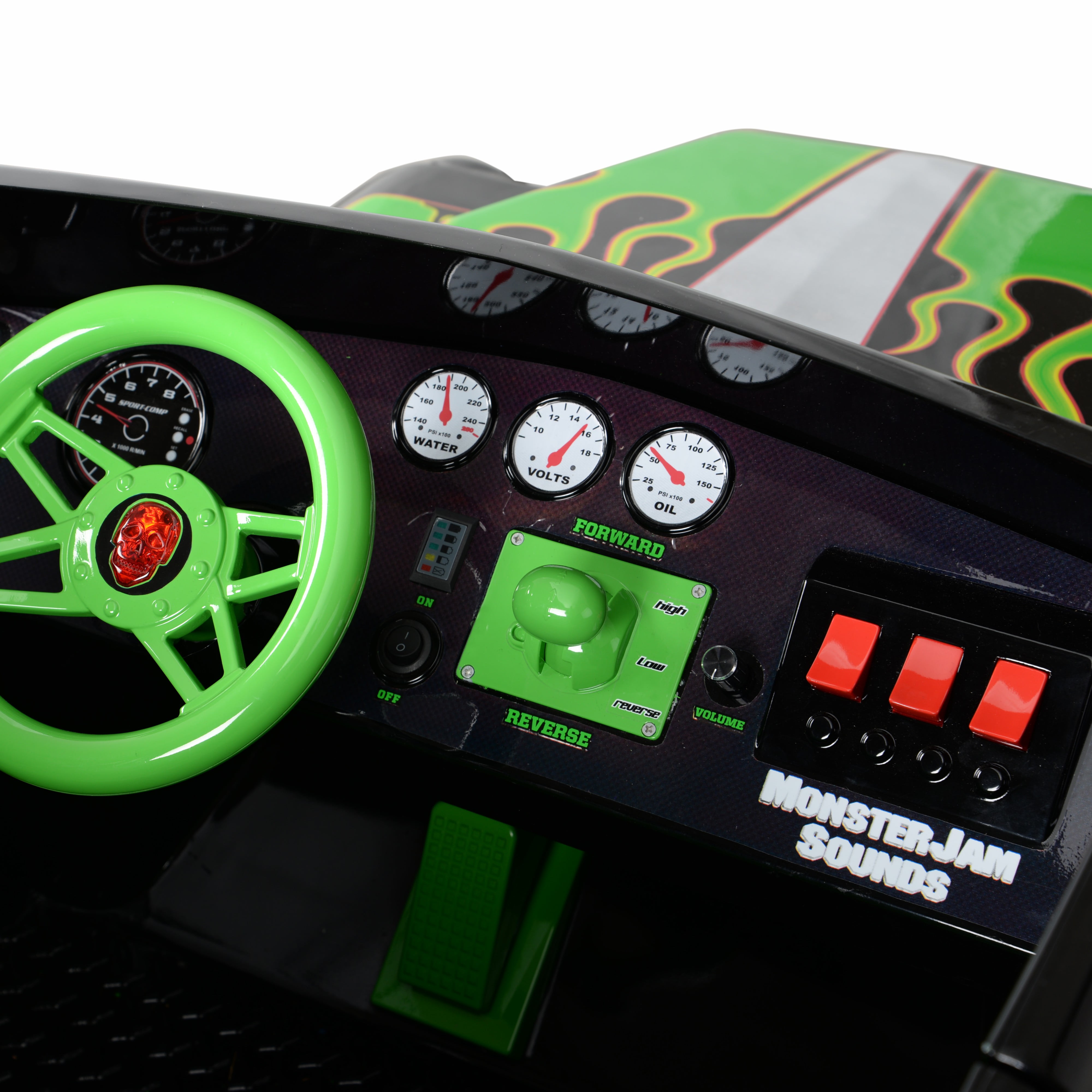 grave digger 24 volt ride on