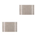 thumbnail image 3 of Naiovety Tapete de de PVC estilo almohadilla de comedor manteles individuales posavasos accesorios para el hogar Blanco 2Conjunto, 3 of 6