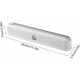 thumbnail image 4 of Cortador de papel de aluminio, dispensador de película para alimentos, papel de aluminio y plástico, desenrollador de película para alimentos, práctico cortador de película estirable para rollos de e, 4 of 4