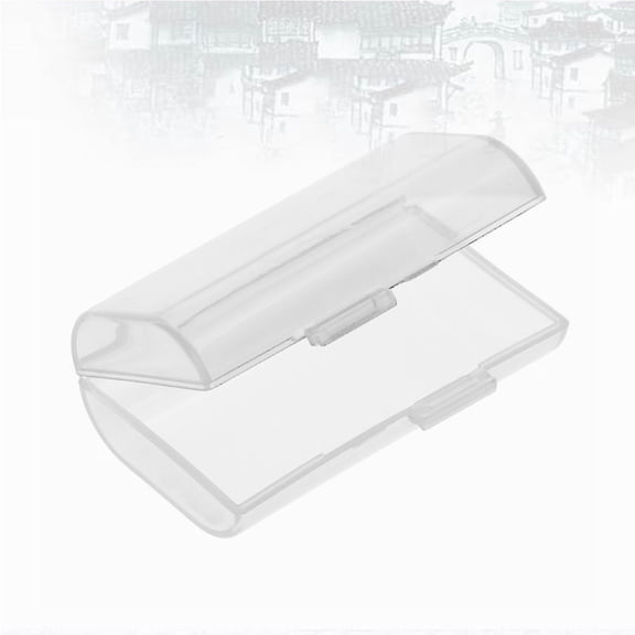 HONMEET Portable Aa Battery Storage Box, Hard Plastic PP Case for Travel
