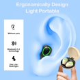 thumbnail image 3 of Auriculares invisibles inalámbricos Xmenha Invisible Auriculares Bluetooth 5.3, 3 of 7
