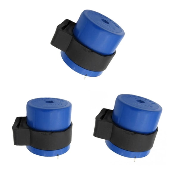 S SERENABLE Flamer 3 Pcs Motosikal Terbina Beeper Led 2 Broches Buzzer Flasher Penunjuk 6-12Volts