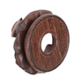 thumbnail image 4 of Wooden Flowerpot Display Base Decorative Round Hollow Vase Base Home Decor, 4 of 5