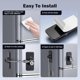 thumbnail image 2 of 2 Pack Refrigerator Door Lock with Adhesive, No Tools Required, Child Proof, 2 of 5
