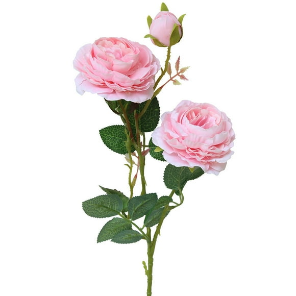 Western Rose Flower Peony Bridal Bouquet Wedding Home Flower for outside Flowers Wedding Decorations for Reception outside Rose Heads Flowers Mum Flowers Winter Planter Decorations Outdoor