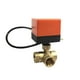 thumbnail image 1 of Kearding Válvula de bola eléctrica de 3 hilos y 2 vías Válvula de bola eléctrica motorizada con rosca de latón DC24V Jardín y Patio No.03 Kearding WJ3018-03, 1 of 6