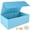 Blue, variant on Gift Box, 9.5x6x3'' Gift boxes for Presents with Lids Magnetic Closure Rectangle Collapsible for Bridesmaid Proposal Box, Wedding, Birthday Gift Packging
