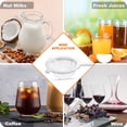 thumbnail image 3 of 2 PCS Mesh Strainer(Fine and Coarse),Fine Mesh Sieve with Handle For Your Kitchen Essentials,Food Grade Durable Food Strainer Colander Reusable,For Filtering Nut Milks,Fresh Juices,Honey,Coffee,Wine, 3 of 5