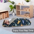thumbnail image 6 of Primlect Toddler Nap Mat, Thickened Extra Large Sleeping Bag with Removable Pillow, 55" x 22" Sleeping Mat, for Daycare, Preschool, Kindergarten, 6 of 11
