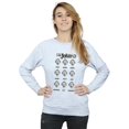 thumbnail image 2 of DC Comics Womens The Joker The Many Moods Of The Joker Sweatshirt, 2 of 5