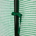 thumbnail image 5 of Ktaxon Mini Walk-in Greenhouse with PE Cover, 4-Shelf Indoor Outdoor Plant House for Garden Backyard, 56"x29"x77", Green, 5 of 9