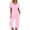 Pink, variant on yievot Pajama Sets for Women Short Sleeve Shirt with Capri Pants Sets Solid Loungewear Sleepwear Pajamas Two Piece Outfits for Women