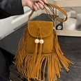 thumbnail image 7 of gcong Elegant Fringe Beaded Square Messenger Bag Versatile Crossbody Shoulder Handbag for Women Daily Use, 7 of 7