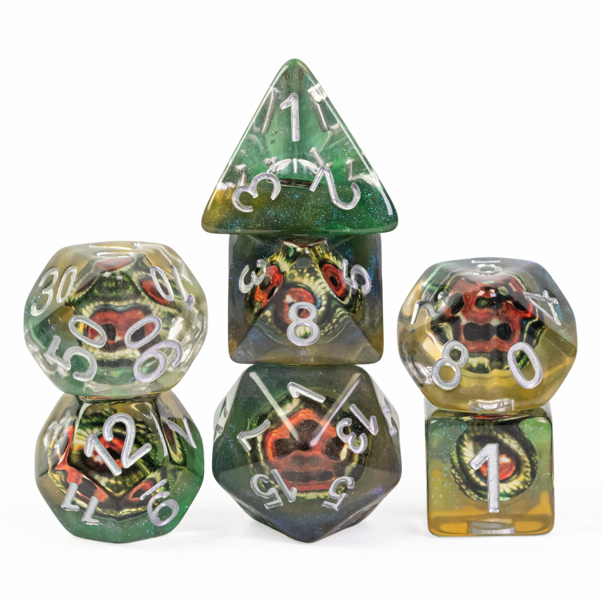10pcs 20 Sided Dice D20 Polyhedral Dice for and Dragons Game