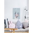 thumbnail image 4 of Marmont Hill Red Llama Glasses II Canvas Wall Art, 4 of 7