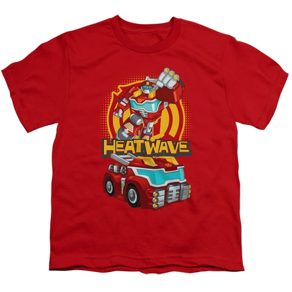 Transformers Heatwave S/S Youth 18/1 T-Shirt Red