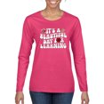 thumbnail image 2 of Wild Bobby It's A Beautiful Day For Learning, Vintage Teaching Shirt, Back to School Women Graphic Long Sleeve Tee, 2 of 5