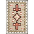 thumbnail image 2 of nuLOOM Remy Bold Geometric Machine Washable Area Rug, 4' x 6', Brown, 2 of 9