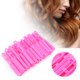 thumbnail image 5 of 25 uds varillas permanentes profesionales rodillo de pelo hogar DIY herramienta de peinado de rizador de pelo ondulado (S) rosa, 5 of 8