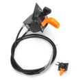 thumbnail image 3 of Throttle Choke Lever with Cable AM140333 Replacement compatible with John Deere X305R X310 X530 X300 X300R X304, 3 of 4