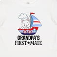 thumbnail image 4 of Inktastic Grandpa First Mate Grandchild Sailing Boys or Girls Baby T-Shirt, 4 of 5