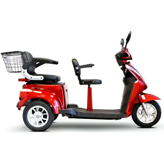 The Limited Edition GTX-L-60 Two seats adult electric Mobility Scooter BLUE