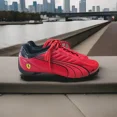 thumbnail image 1 of PU & MA Driving Shoes Mens Size 10.5 Red Black Ferrari Drift Cat 4 Scuderia Rare GM, 1 of 6