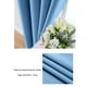 thumbnail image 3 of Toystoory Cortinas de parabrisas de 2 piezas para coche, frescas y elegantes en cualquier clima, cortinas de aislamiento térmico Sombras de ventana verde claro 132*160, 3 of 6