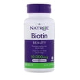 thumbnail image 1 of Biotina 10,000 Mcg Natrol Cabello Barba Uñas 100 Tabletas, 1 of 3