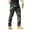 Gray Camouflage #8, variant on Zimjoy Men's Pants Cargo Water Resistant Ripstop Work Pants Lightweight Stretch Combat Trousers Durable Waistband Trousers with Multi Pocket, Black S