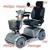 CTM - HS-740 - Full Size Heavy Duty Road Class Scooter - 4-Wheel - Silver