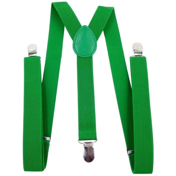 QIDESHIP Fixed Clip, Y-Shaped Overalls with Elastic Straps, Suspenders for Men Adjustable Elastic Y Back Suspender Strong Clips