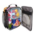 thumbnail image 4 of 10.5X9.5in Square Insulated Lunch Bag Leak-proof Lunch Box for Outdoor Work Picnic Halloween Decoration Husky, 4 of 6