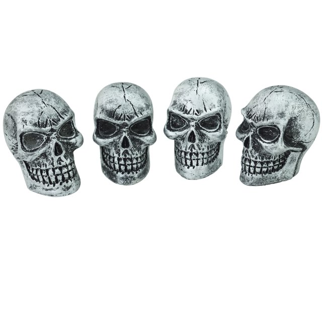 Tapones de válvula Abfer Skull Car Decorative Accessories