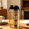 thumbnail image 6 of Cold Brew Coffee Maker With Scale, Iced Coffee Maker And Tea Brewer, Fine Mesh Filter, Leak-Proof Seal, Easy Cleaning, Durable Material,Home And Camping （1100Ml）, 6 of 7