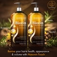thumbnail image 3 of Set de champú y acondicionador MAJESTIC PURE Biotin 480 ml, 3 of 6