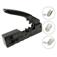 thumbnail image 4 of Inteprter Herramienta todo en , crimpadora de red, herramientas de crimpado de cables para Cat7 Cat6 Cat5 RJ11 , enchufes modulares, alicates de Cables de computadora No.02, 4 of 6