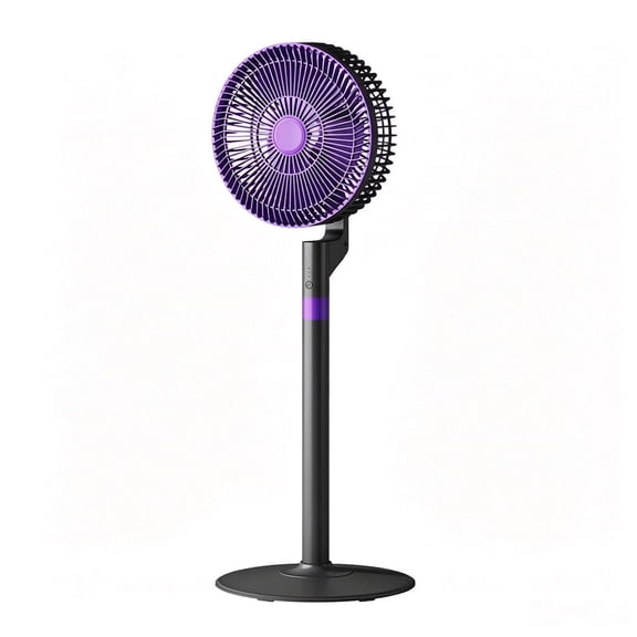 Standing Fan Pedestal Fan For Sleep Cooling Standing Fan For Bedroom, Living Room, And Home Office Adjustable Height