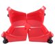 thumbnail image 1 of 4 piezas de guía para manguera de coche, rodillo rojo para manguera de neumático, 1 of 6