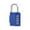 Blue, variant on Black Combination Padlock, 4-digit Code Padlock, Indoor Gym Locker Lock with Customizable 4-digit Code for Luggage, Backpacks, Cabinets