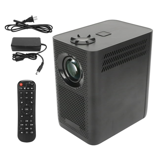 DEWIN Mini Projecteur 1280P 4K Décodage WiFi Télécommande Projecteur Intelligent pour TV 100240v