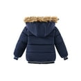 thumbnail image 3 of BemeyourBBs Toddler Baby Boys Winter Warm Fleece Lined Jacket Coat Kids Puffer Jackets Coats Snow Jacket Thick Hooded Down Outdoor Coats Cold Weather Windproof Jacket, 3 of 9