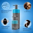 thumbnail image 6 of Magic Sleek Hydrating Shampoo | Moisturizing & Cleansing | Color-Safe | All Hair Types | Coconut Oil | Frizz Control | Sulfate & Paraben Free | For Dry Scalp | Daily Routine | 33.2 oz, 6 of 9