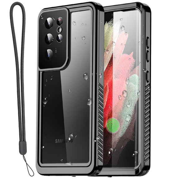 For Samsung Galaxy S21 Ultra 5G Waterproof Case Shockproof Heavy Duty Cover Built-in Screen Protector
