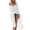White, variant on Womens Bathing Suit Cover Up Summer Long Flowy Kimono Cardigans Boho Chiffon Floral Tops Lightweight Cover-Ups Black
