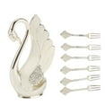 thumbnail image 1 of Salad Spoon, Coffee Spoons Set Alloy Material Silvery  For Party Fork, 1 of 8