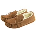 thumbnail image 1 of Eastern Counties Leather - Mocasines de Ante Joel Slip-on para Hombre (Castaño), 1 of 2